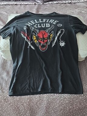 Netflix Stranger Things Hellfire Club Graphic T-Shirt
